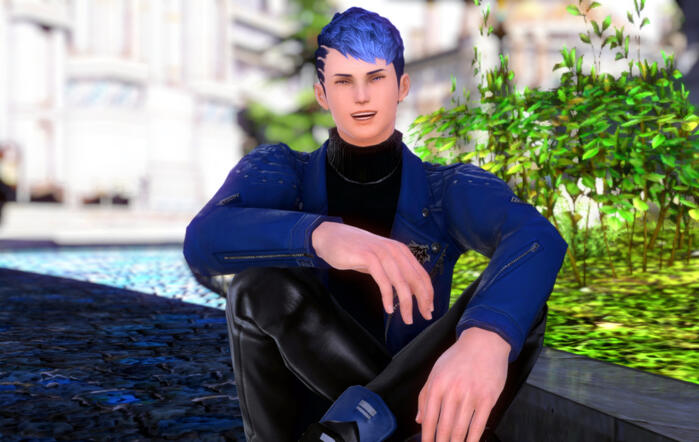 Sitting/Smiling